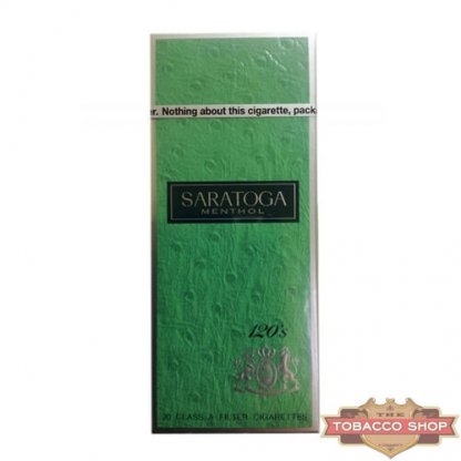 Пачка сигарет Saratoga Menthol 120s USA